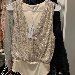 Sequined Bodysuit